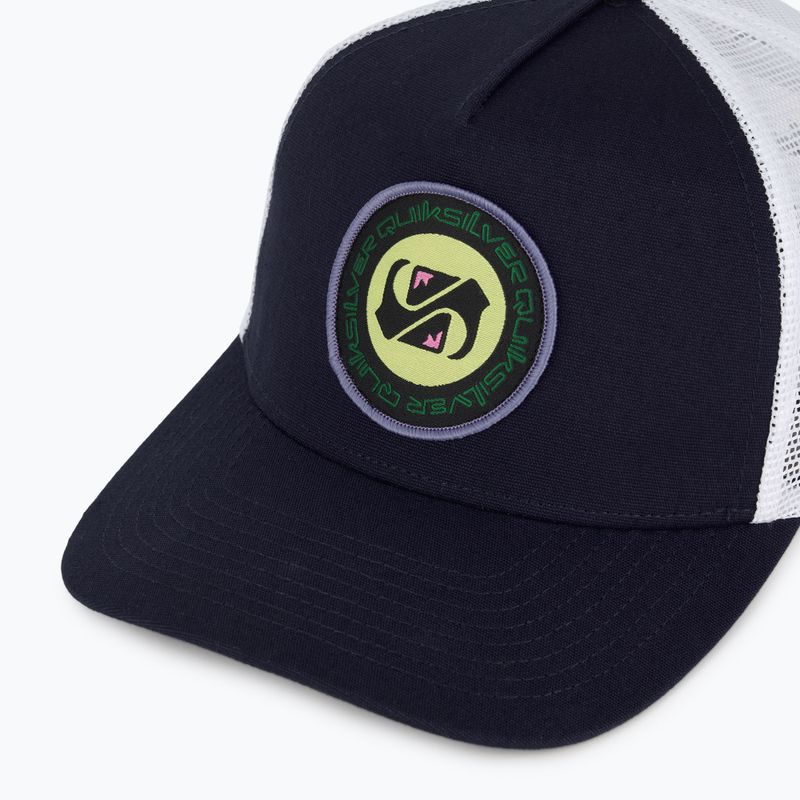 Czapka z daszkiem męska Quiksilver Riding Around Trucker dark navy 3