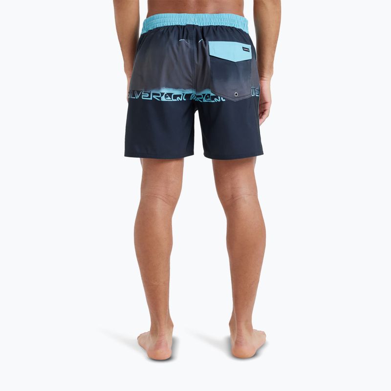 Szorty kąpielowe męskie Quiksilver Everyday Half Jam 16" black wordblock 5