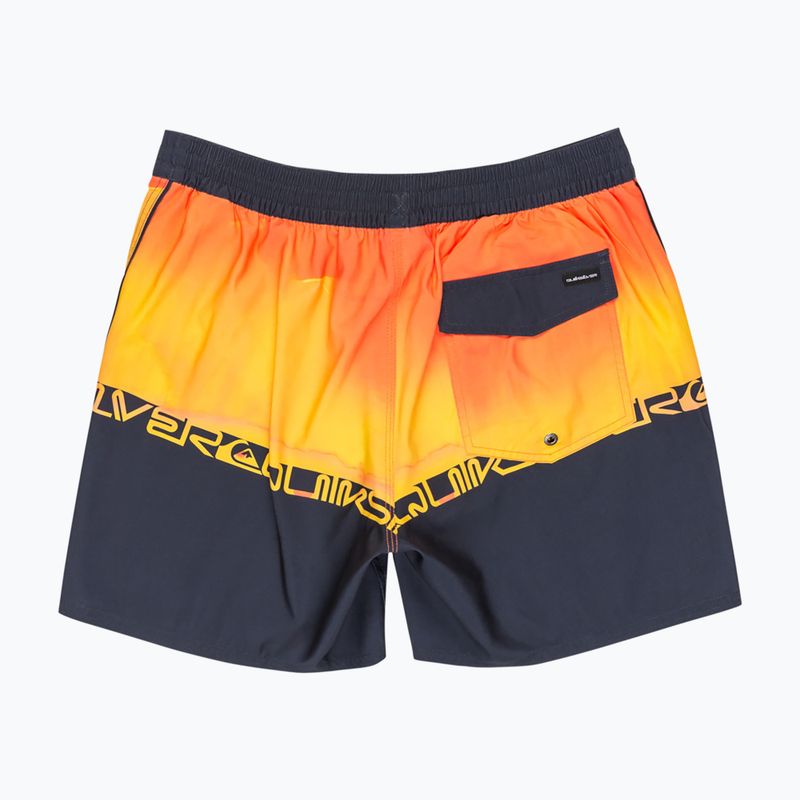 Szorty kąpielowe męskie Quiksilver Everyday Half Jam 16" fiery coral wordblock 2