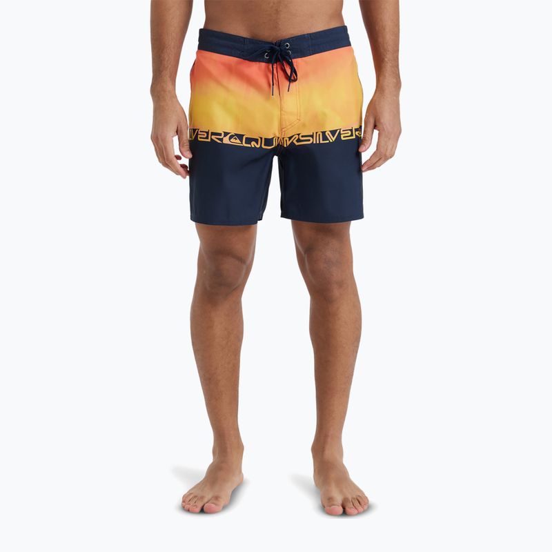 Szorty kąpielowe męskie Quiksilver Everyday Half Jam 16" fiery coral wordblock 3