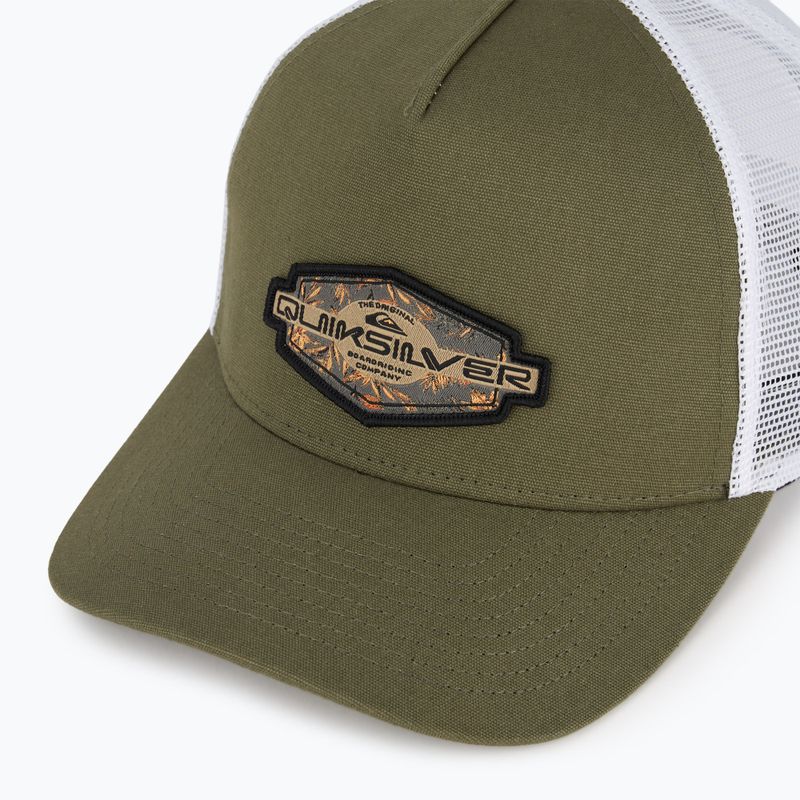 Czapka z daszkiem męska Quiksilver Riding Around Trucker grape leaf 3