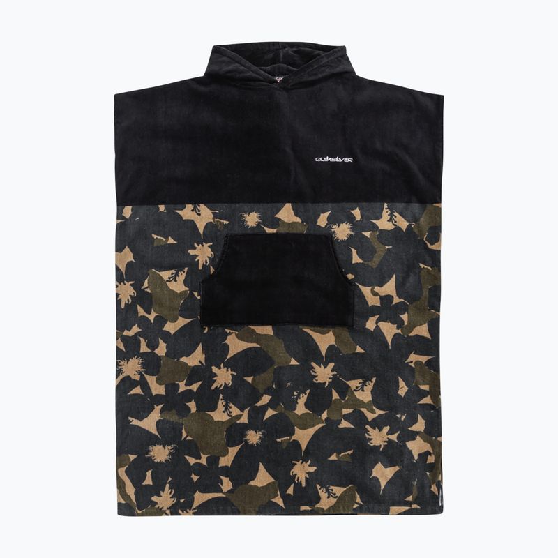 Ponczo Quiksilver Hoody Towel grape leaf handtman