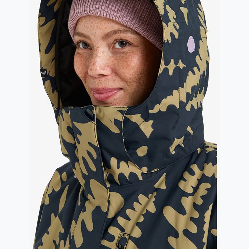 Kurtka snowboardowa damska ROXY Jetty fennel seed/big flower 6