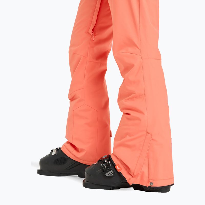 Spodnie snowboardowe damskie ROXY Alpine Ridge coral chic 10