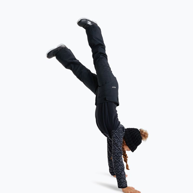 Spodnie snowboardowe dziecięce ROXY Backyard true black 2