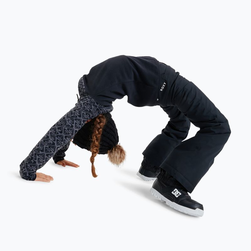 Spodnie snowboardowe dziecięce ROXY Backyard true black 6