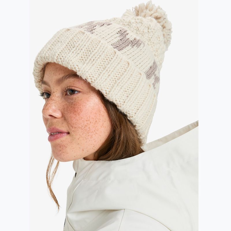 Czapka zimowa damska ROXY Tonic Beanie whisper white 5