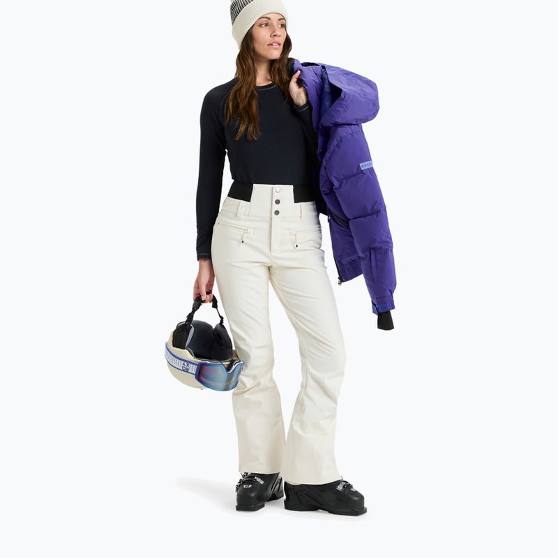 Spodnie snowboardowe damskie ROXY Rising High whisper white 2