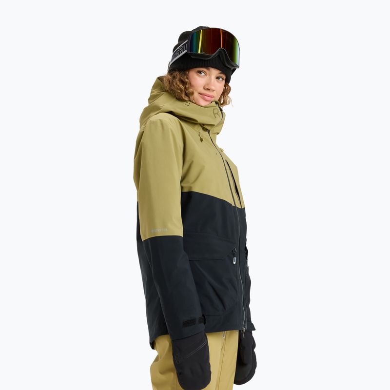 Kurtka snowboardowa damska ROXY Gore-Tex Stretch Purelines fennel seed 4