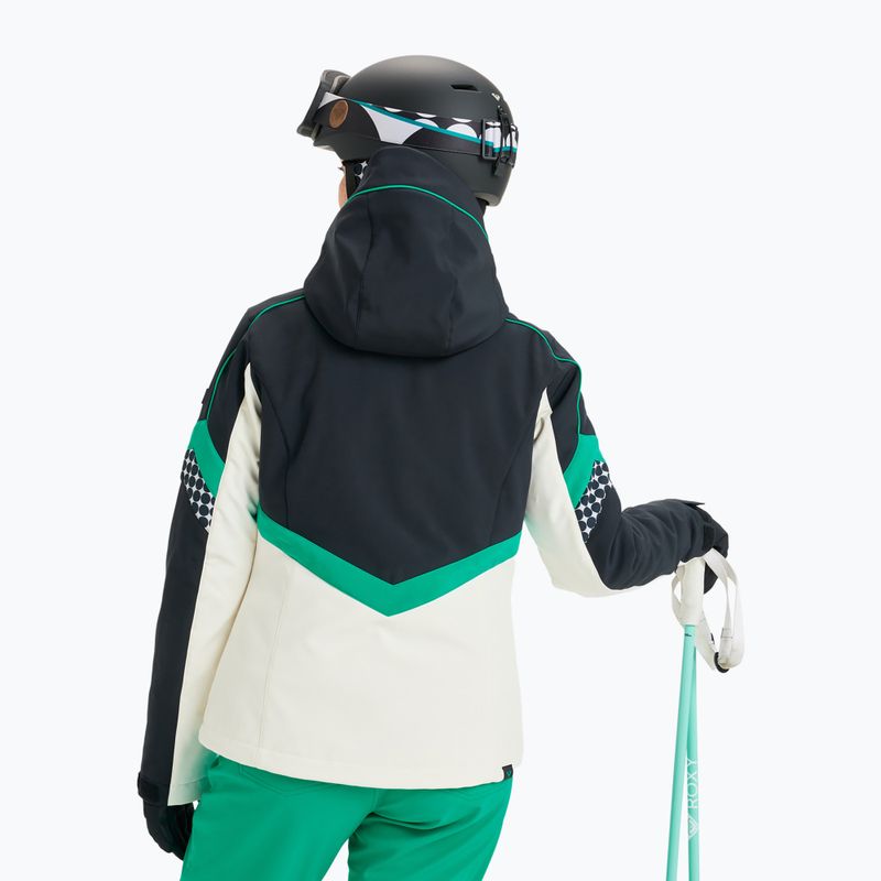 Kurtka snowboardowa damska ROXY Peak Chic Softshell true black 3