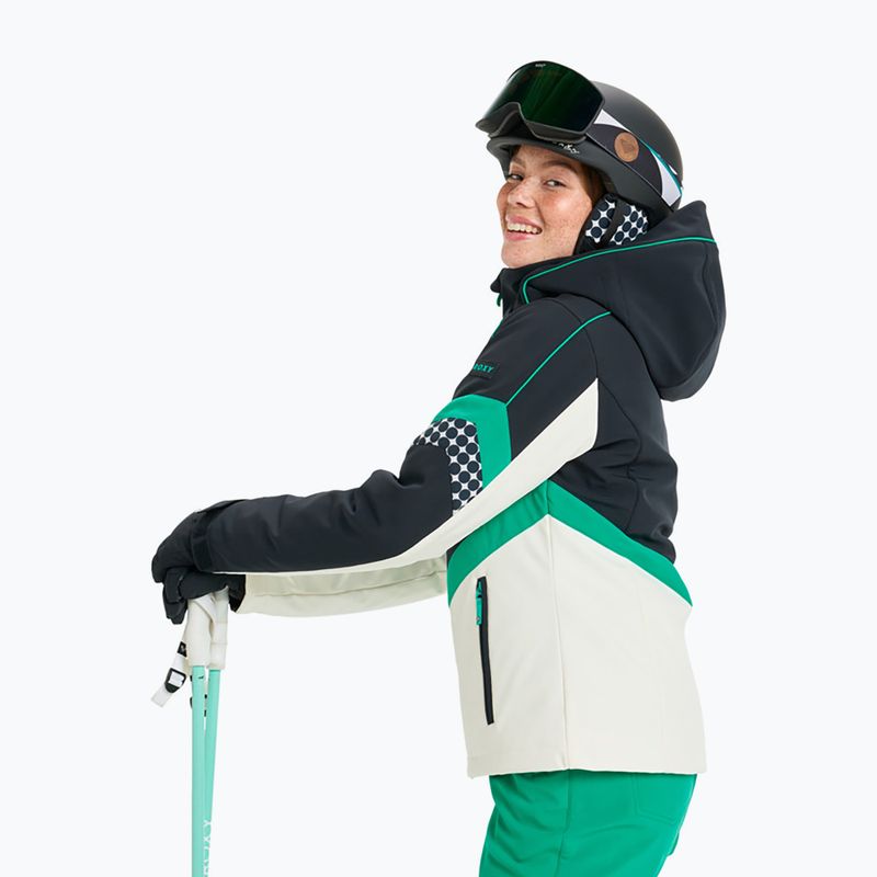 Kurtka snowboardowa damska ROXY Peak Chic Softshell true black 4