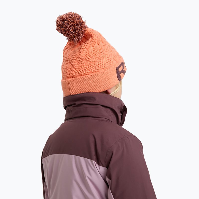 Kurtka snowboardowa dziecięca ROXY Free Jet Block discreet mauve 7