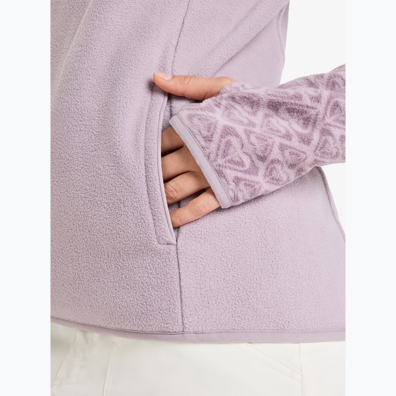 Bluza damska ROXY Sayna Half Zip nirvana/roxygram tonal 6