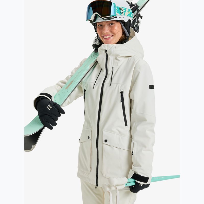 Kurtka snowboardowa damska ROXY Stated whisper white 5