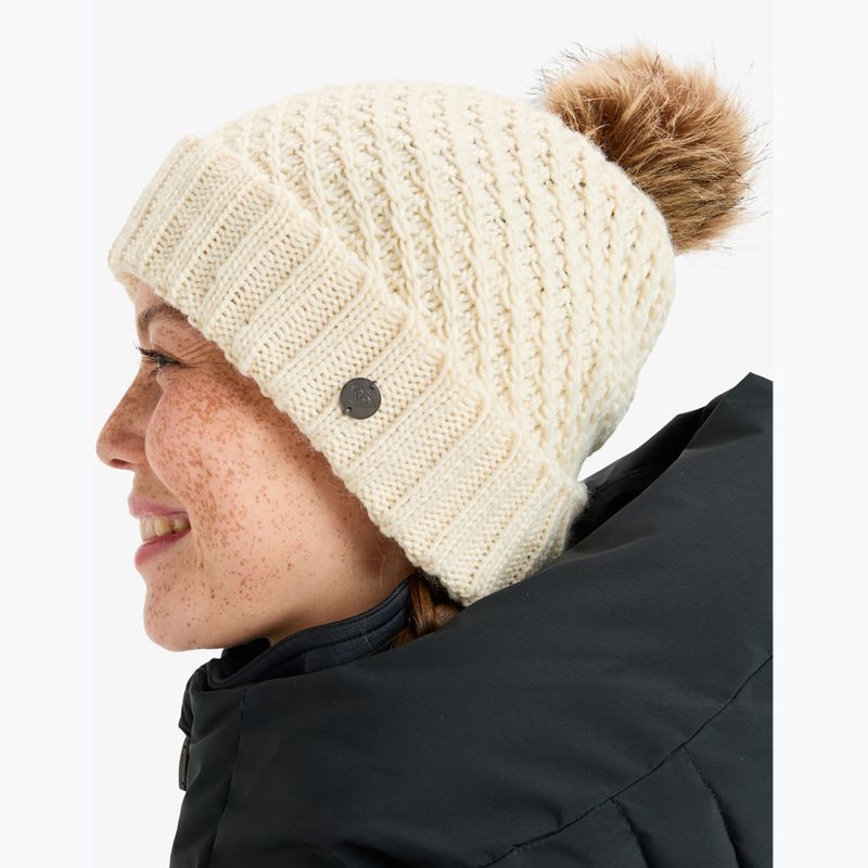 Czapka zimowa damska ROXY Blizzard Beanie whisper white 5