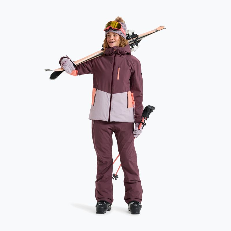 Kurtka snowboardowa damska ROXY Stormdash huckleberry 2