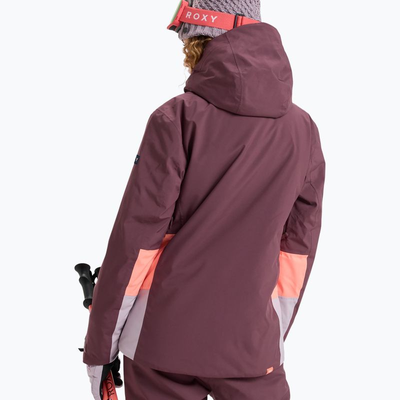 Kurtka snowboardowa damska ROXY Stormdash huckleberry 3