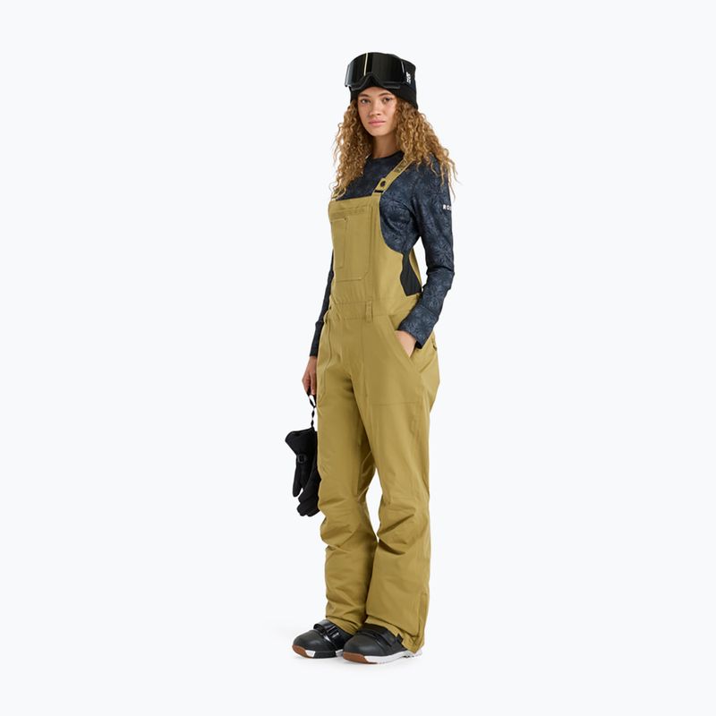 Spodnie snowboardowe damskie ROXY Rideout Bib fennel seed 4