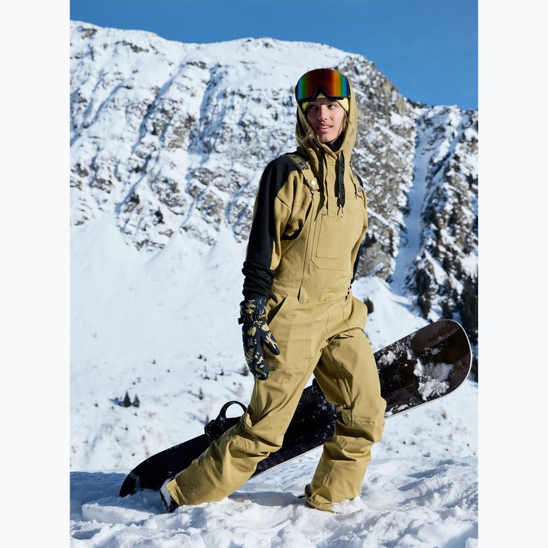 Spodnie snowboardowe damskie ROXY Rideout Bib fennel seed 10