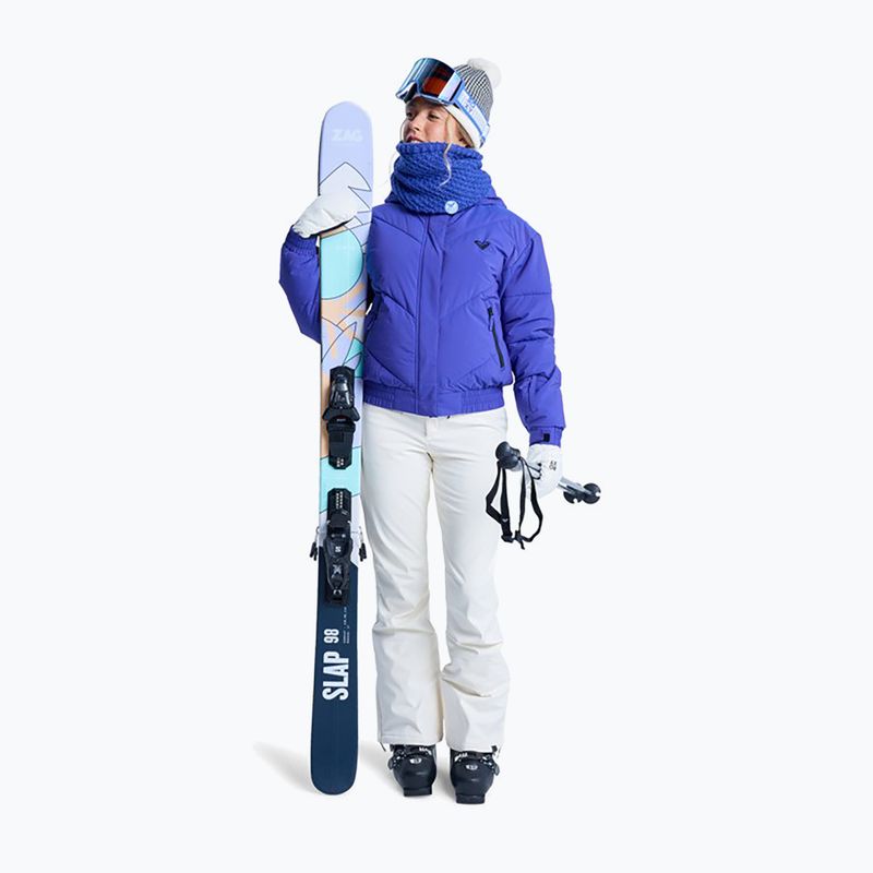 Kurtka snowboardowa damska ROXY Snow Shimmer dazzling blue 2