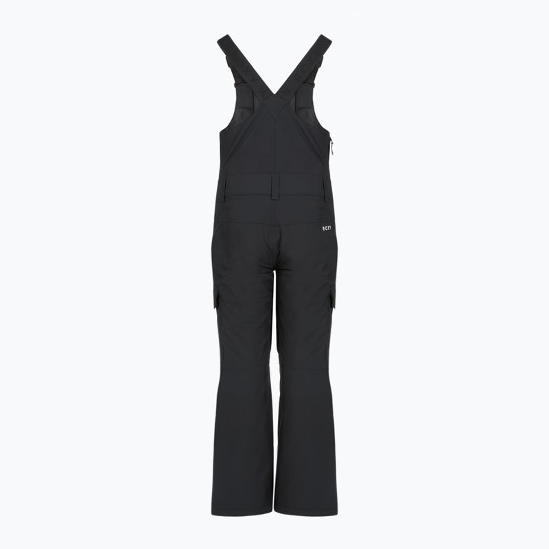 Spodnie snowboardowe dziecięce ROXY Non Stop Bib true black 2