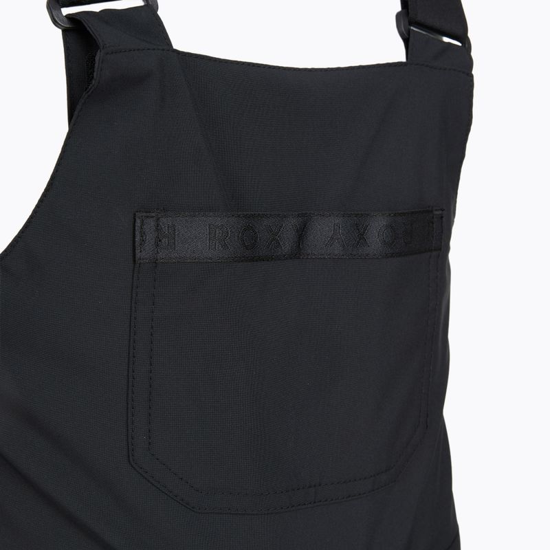 Spodnie snowboardowe dziecięce ROXY Non Stop Bib true black 3