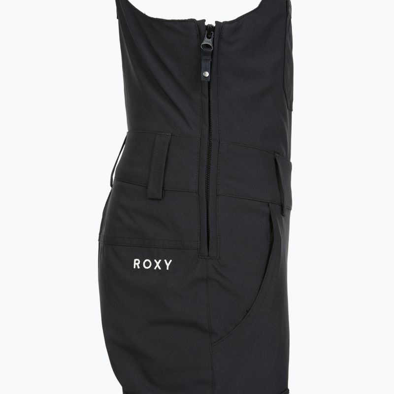 Spodnie snowboardowe dziecięce ROXY Non Stop Bib true black 4