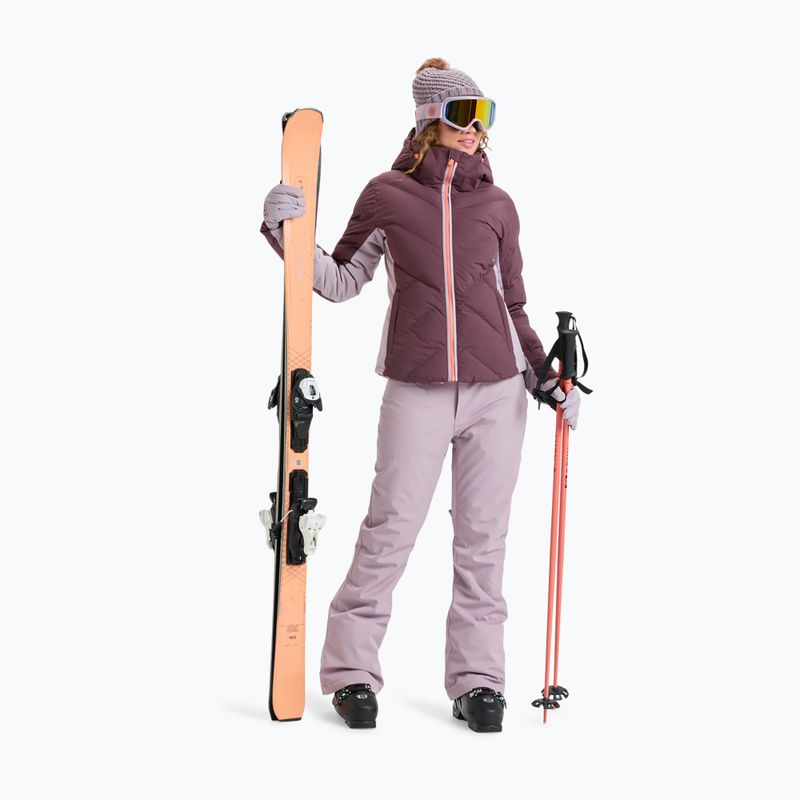 Kurtka snowboardowa damska ROXY Snowdrift huckleberry 2