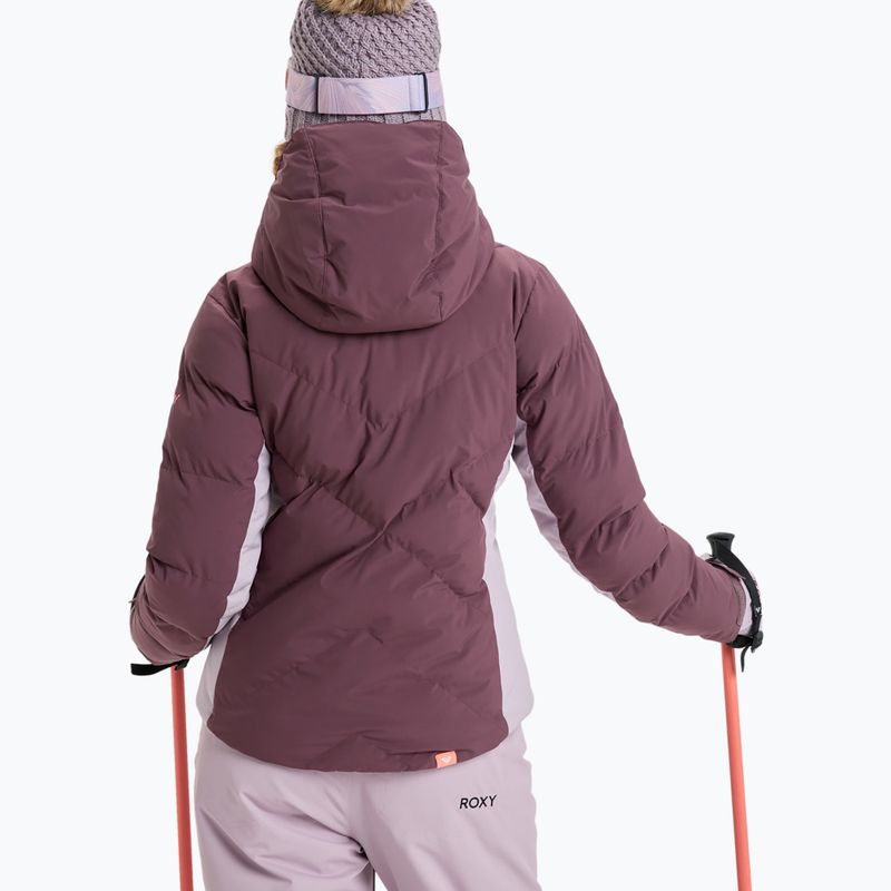 Kurtka snowboardowa damska ROXY Snowdrift huckleberry 3