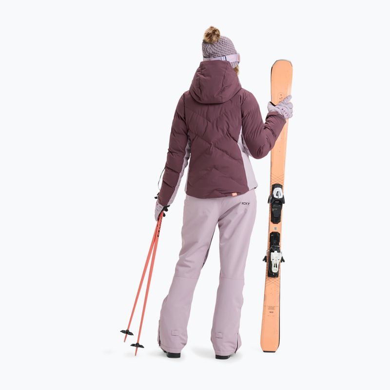 Kurtka snowboardowa damska ROXY Snowdrift huckleberry 4
