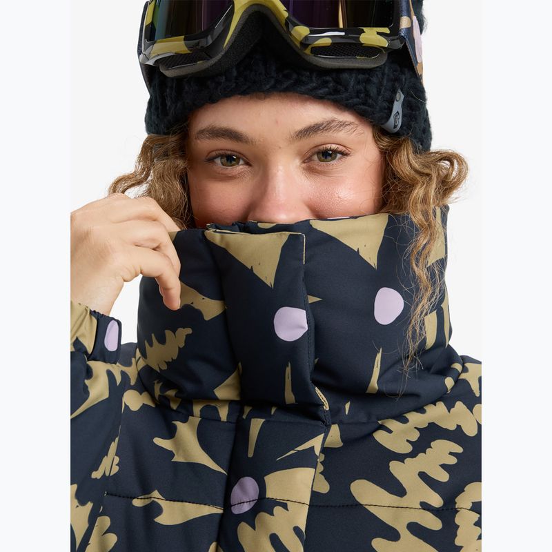 Kurtka snowboardowa damska ROXY Snow Winter Rebel fennel seed/big flower 6