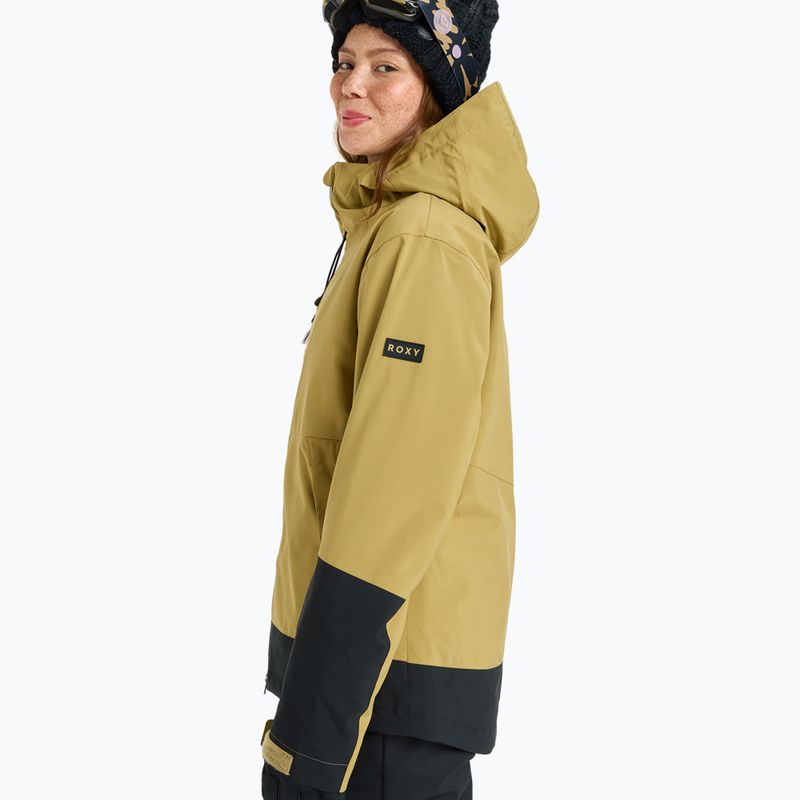 Kurtka snowboardowa damska ROXY Upwards fennel seed 4