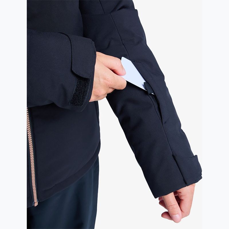 Kurtka snowboardowa damska ROXY Snowhill Puffy true black 10