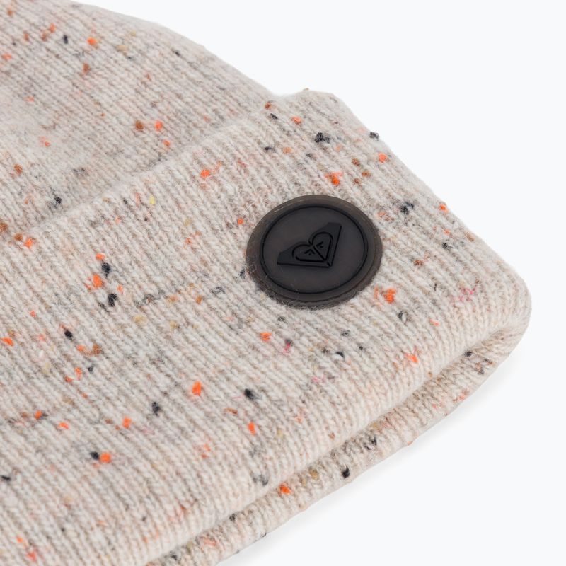 Czapka zimowa damska ROXY Frozenlake Beanie whisper white 3