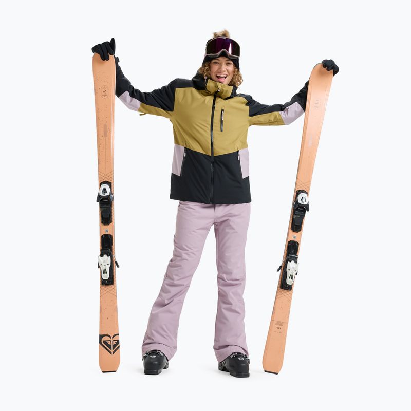 Kurtka snowboardowa damska ROXY Stormdash fennel seed 2