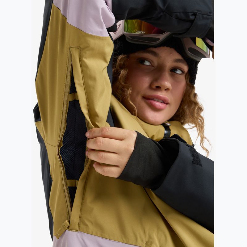 Kurtka snowboardowa damska ROXY Stormdash fennel seed 8