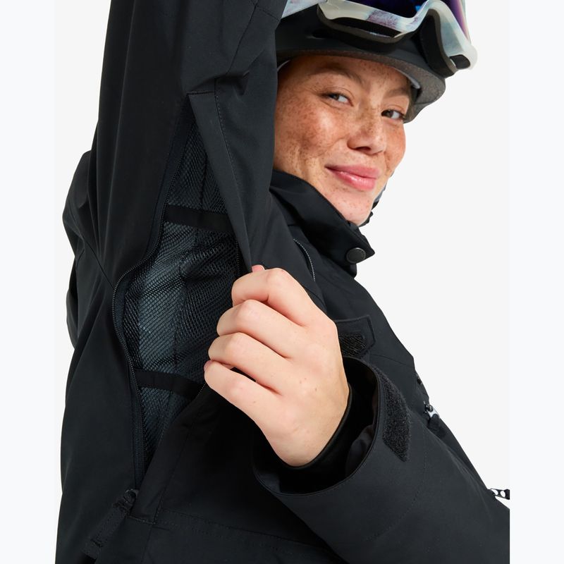 Kurtka snowboardowa damska ROXY Brylee true black 8
