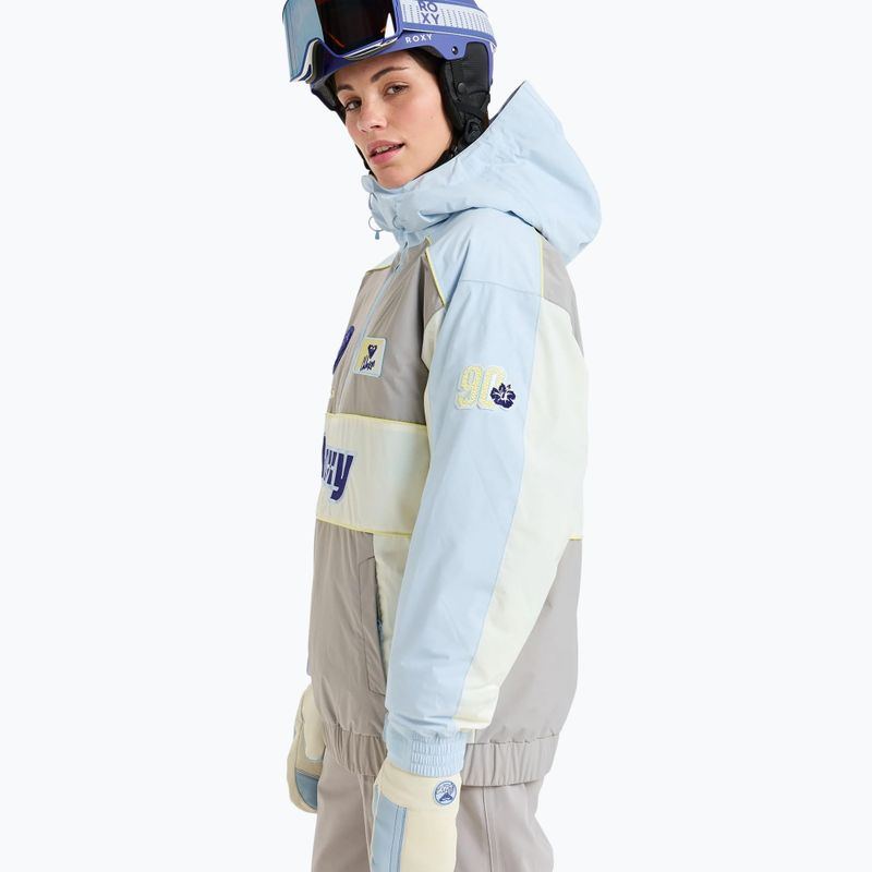 Kurtka snowboardowa damska ROXY Chloe Kim Anorak ash 5