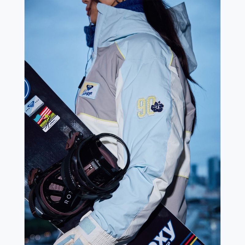 Kurtka snowboardowa damska ROXY Chloe Kim Anorak ash 16