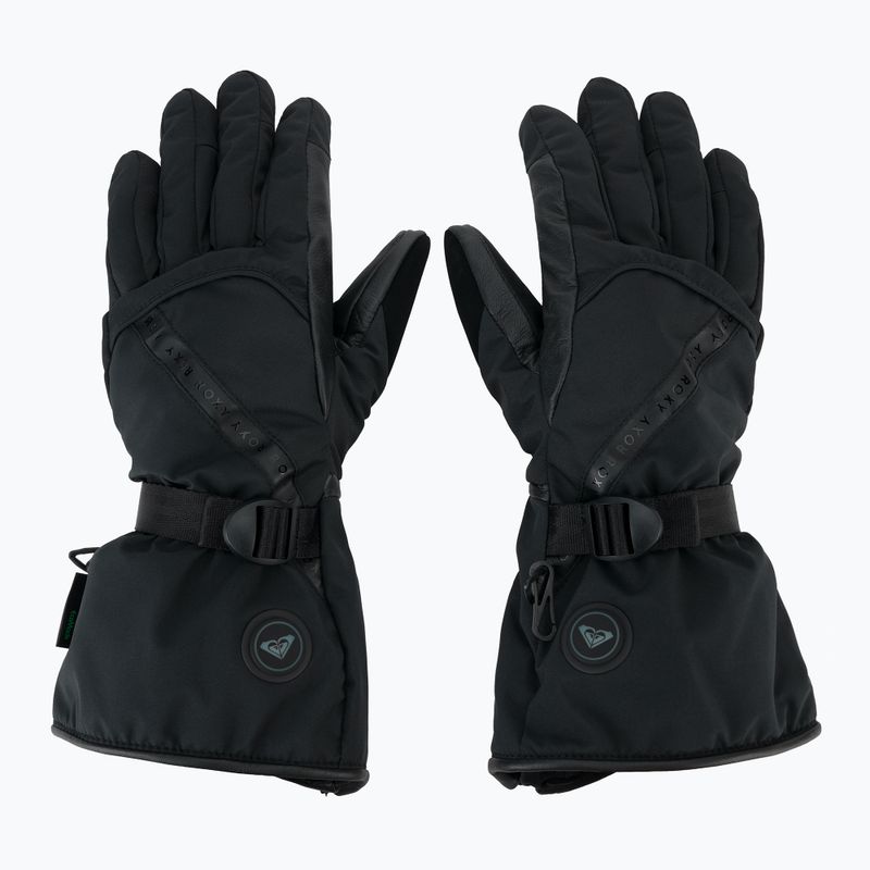Rękawice snowboardowe damskie Roxy Sierra Warmlink true black 2