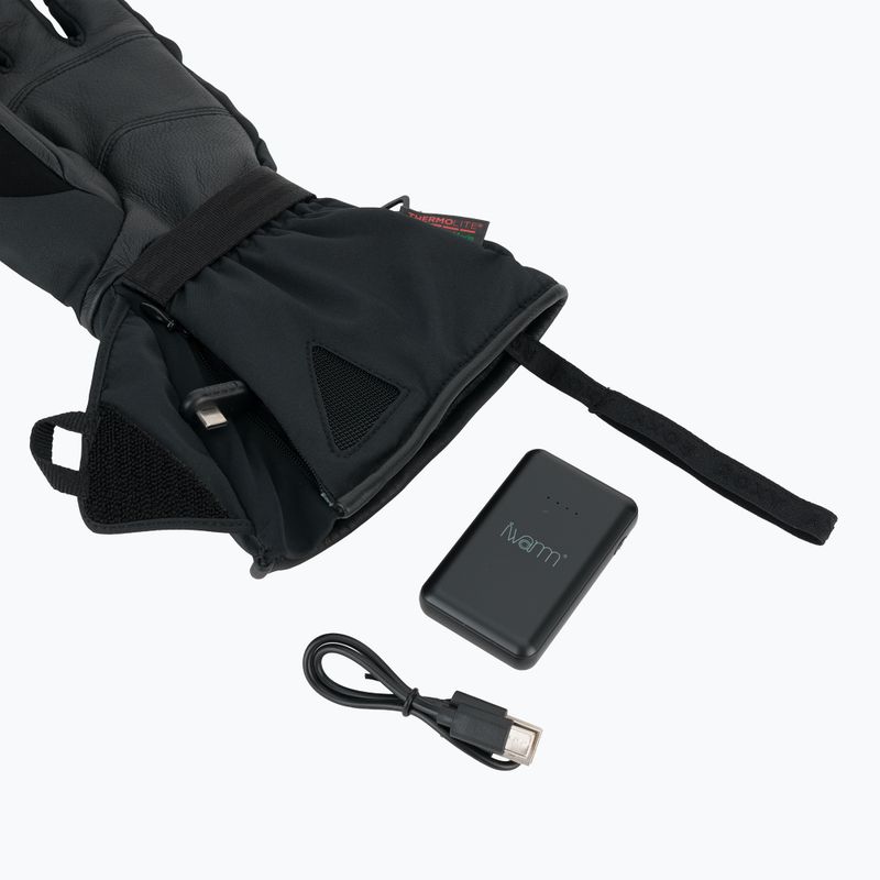 Rękawice snowboardowe damskie Roxy Sierra Warmlink true black 5