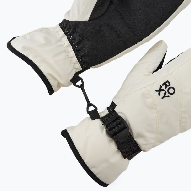 Rękawice snowboardowe damskie Roxy Jetty Solid Mitt whisper white 6