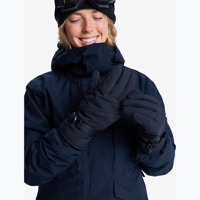 Rękawice snowboardowe damskie Roxy Gore Tez Fizz true black 5