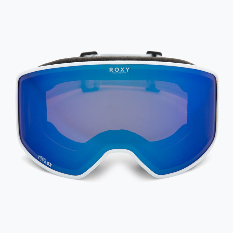 Gogle snowboardowe damskie ROXY Storm W white/clux ml blue 2
