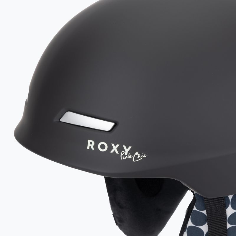 Kask snowboardowy ROXY Angie anthracite sol searcher ditsy 7