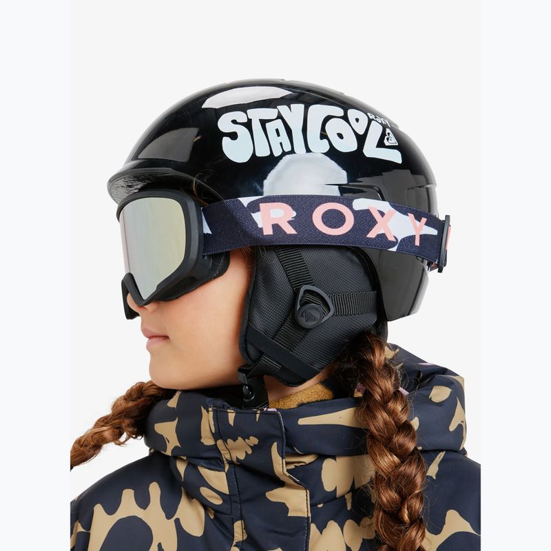 Kask snowboardowy dziecięcy ROXY Slush Girl true black 8