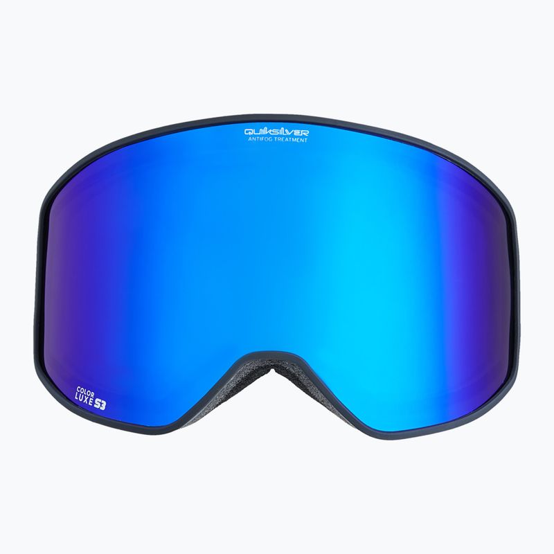 Gogle snowboardowe Quiksilver Storm black/black clux ml blue 2