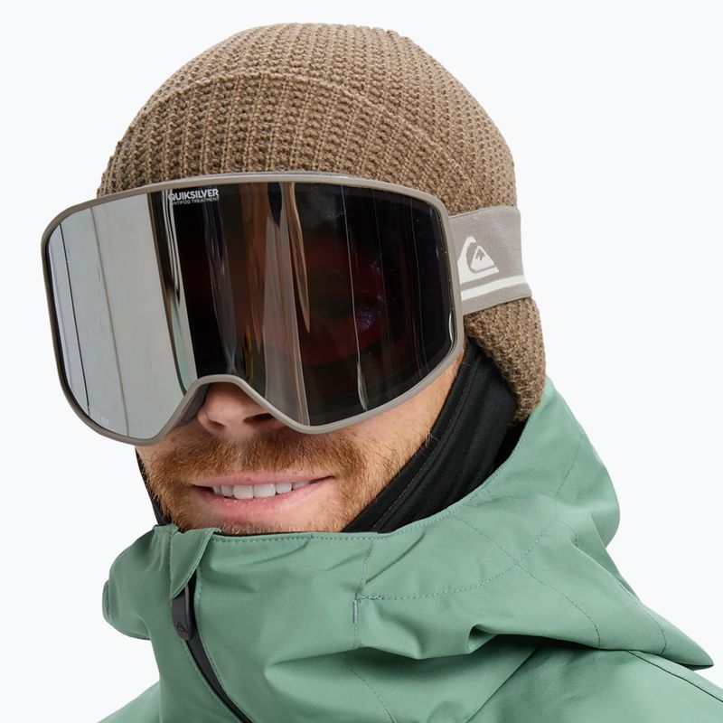 Gogle snowboardowe Quiksilver Storm fallen rock/clux ml silver 6