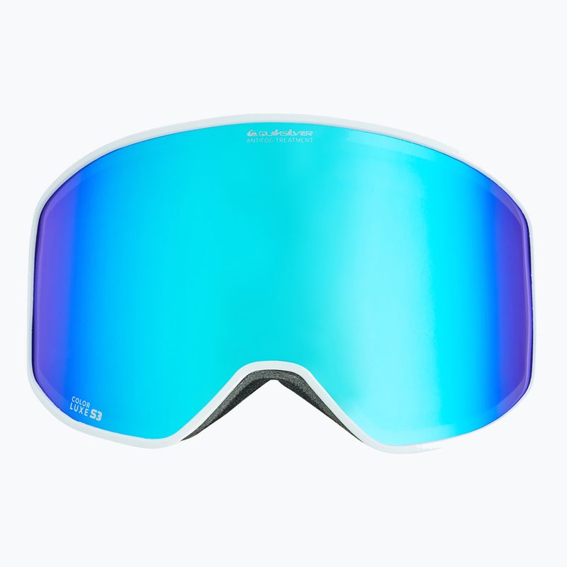 Gogle snowboardowe Quiksilver Storm white/clux ml blue 2