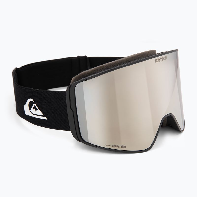Gogle snowboardowe męskie Quiksilver Storm MG black/ black clux ml silver 2